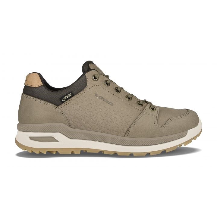 Lowa Locarno GTX Lo Miesten Vaelluskengät Beige | EMWD2PCL