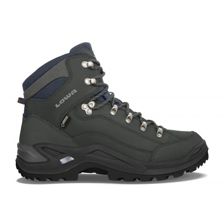 Lowa Renegade GTX Mid S (Narrow) Miesten Vaellussaappaat Tummanharmaat | P7TE2BGA