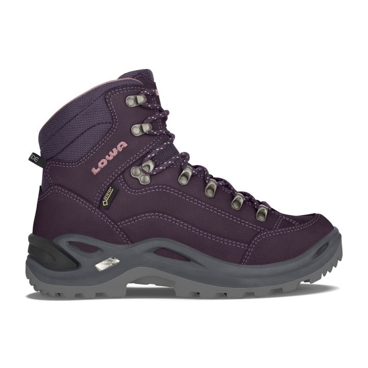 Lowa Renegade GTX Mid WS Naisten Vaellussaappaat Violetit Pinkki | 4OX09PH0